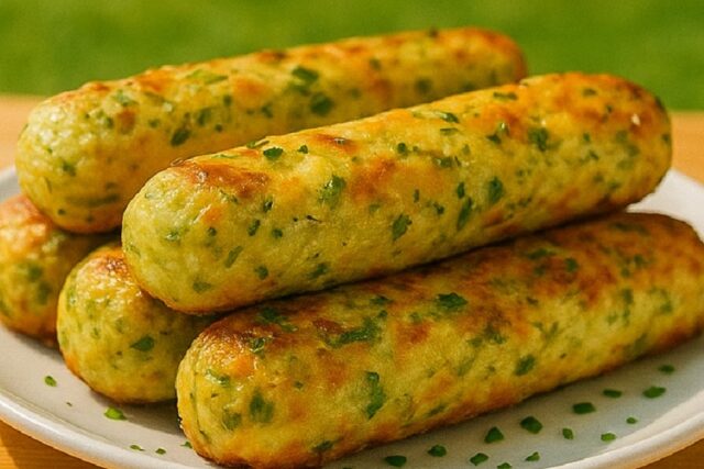 Homemade Zucchini Oat Cheese Sticks Recipe