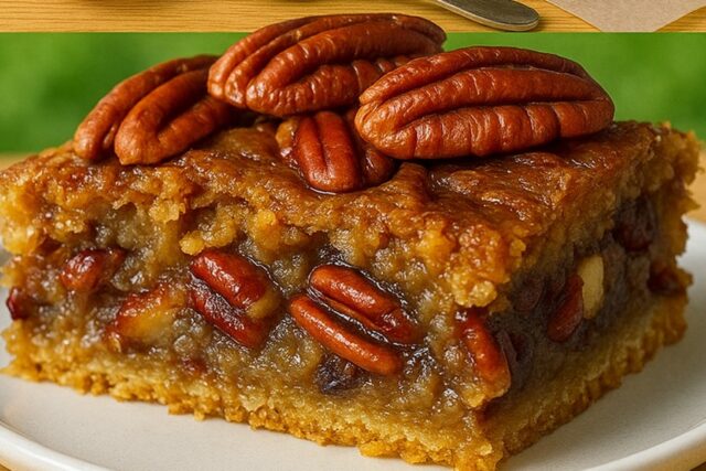 Sweet and Sticky Pecan Pie Dump Cake Recipe