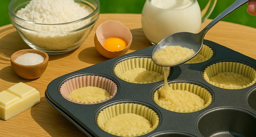 White Chocolate Custard Tartlets
