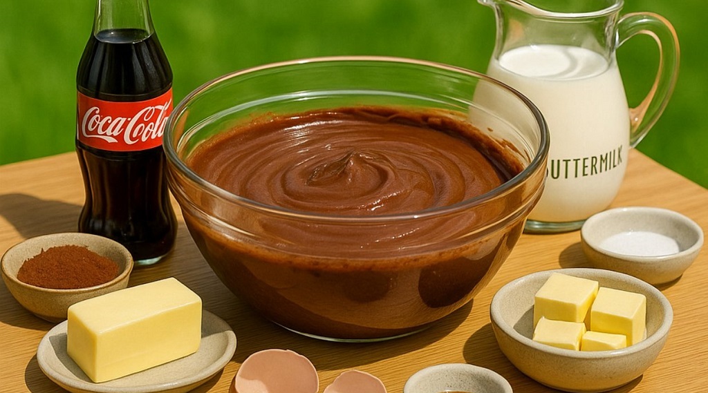 Double Chocolate Cola Layer Cake