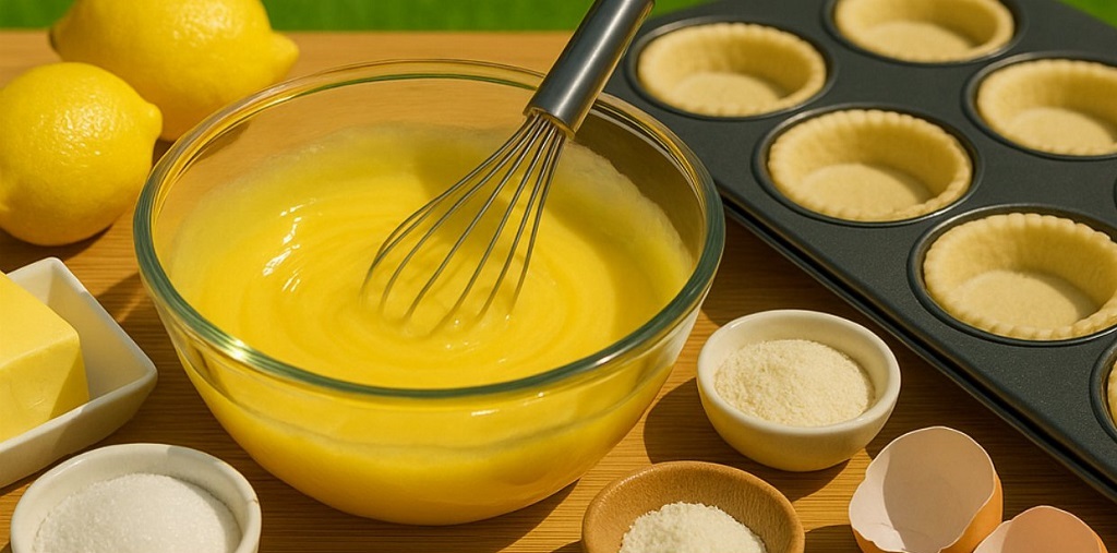 Mini Lemon Tartlets Prep