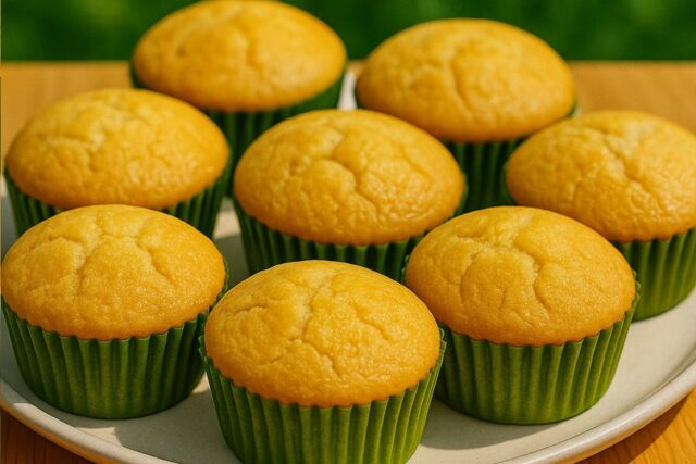 Soft Butter Lemon Cupcakes with Lemon Frosting