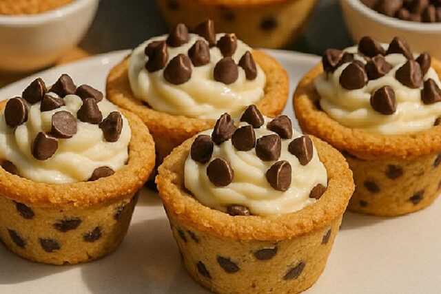Cannoli Cookie Cups Recipe