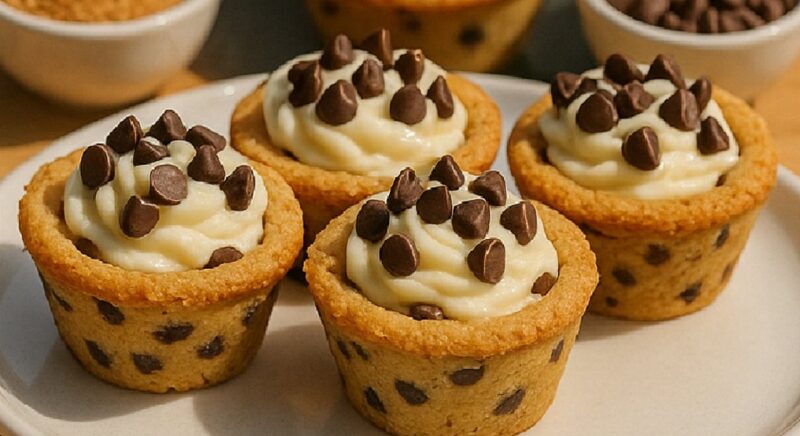 Cannoli Cookie Cups