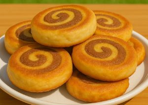 Fried Cocoa Swivels Recipe