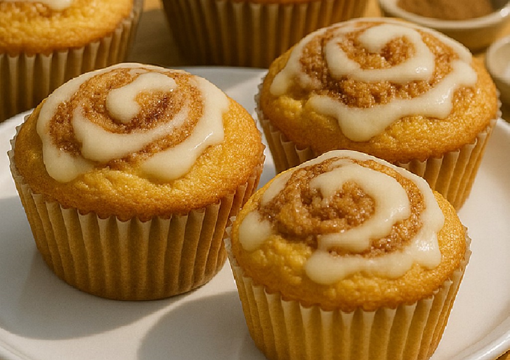 Cinnamon Sugar Swirl Muffins