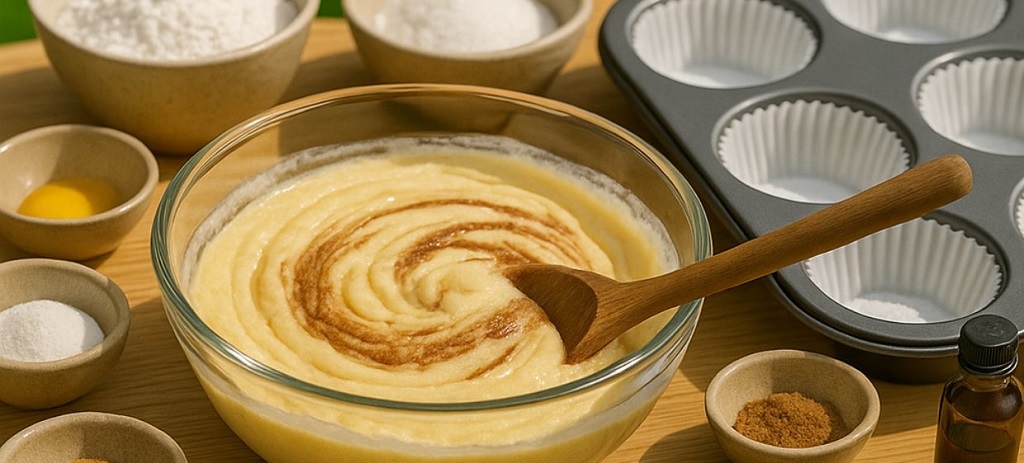 Cinnamon Sugar Swirl Muffins