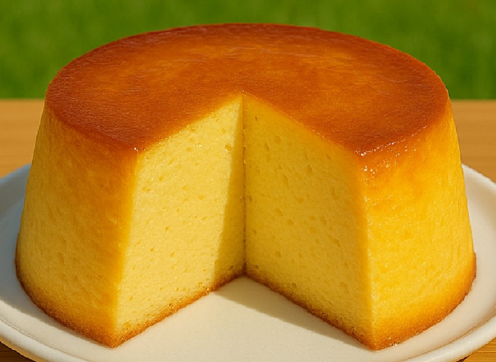 Condensed Milk Flan Cake