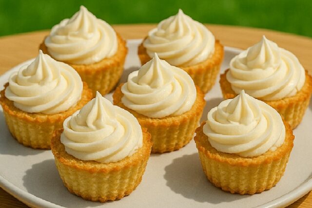 Creamy White Chocolate Custard Tartlets Recipe