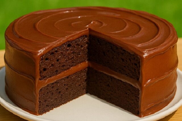 Double Chocolate Cola Layer Cake Recipe