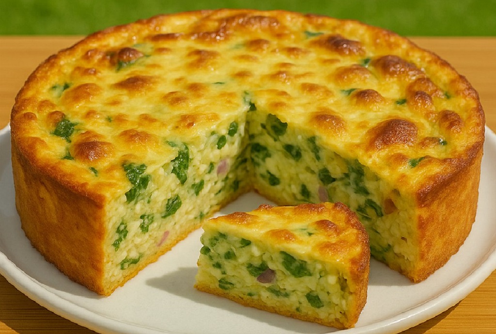 Spinach Feta Quiche