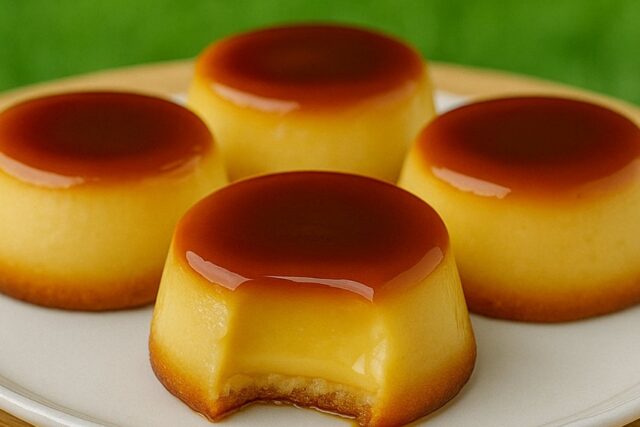 Mini Caramel Flan Cups Recipe