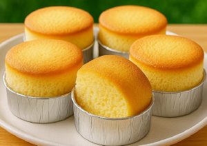 Mini Morning Sponge Cake Recipe For Breakfast