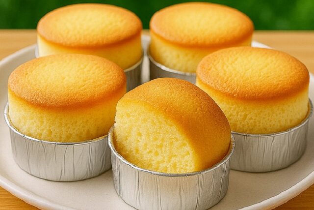 Mini Morning Sponge Cake Recipe For Breakfast