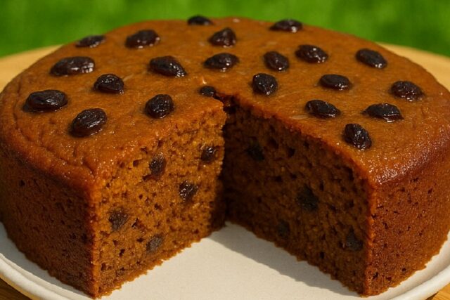Moist Persian Date Cake Recipe With Honey Glaze