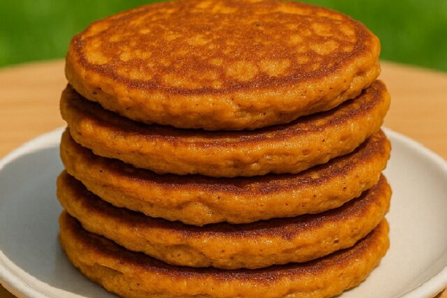 Sweet Potato Pancake Recipe With Oat Flour
