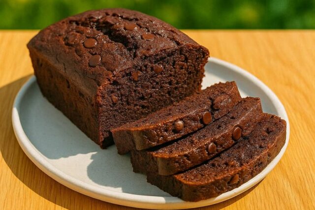 Super Moist Chocolate Zucchini Loaf Cake