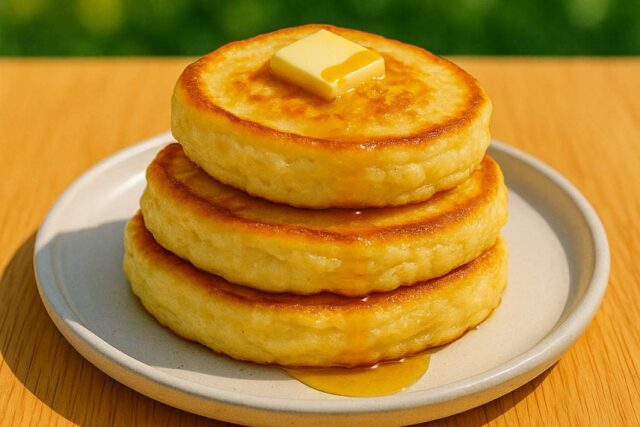 Fluffy Lemon Ricotta Pancakes