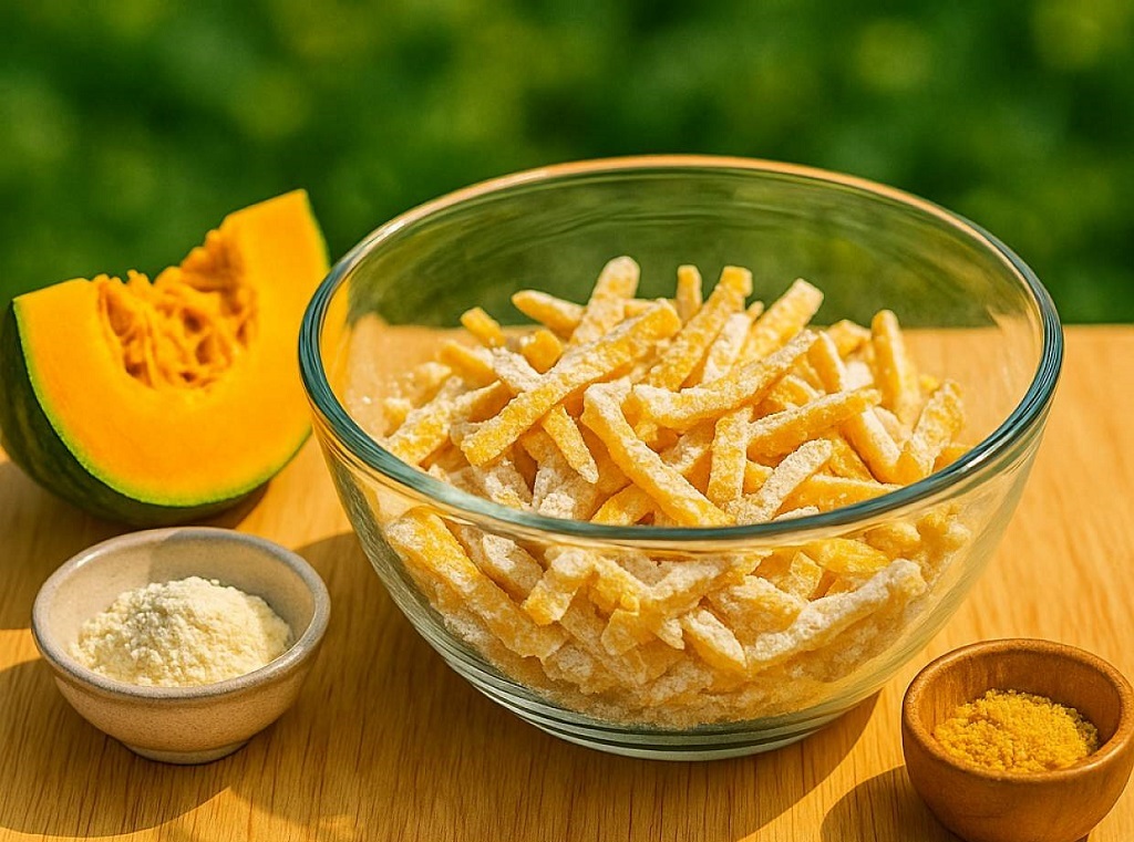 Crispy Kalabasa Fries