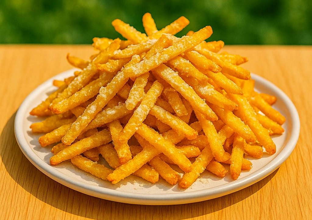 Crispy Kalabasa Fries
